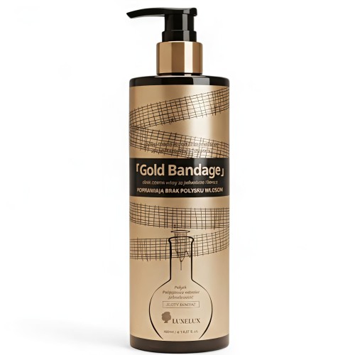 Przejdź do produktu Luxelux Gold Bandage Perfumowana odżywka nabłyszczająca o kwiatowej nucie z efektem świeżości 400 ml
