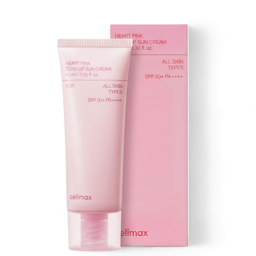Przejdź do produktu Celimax Heart Pink Tone-Up Sun Cream SPF 50+ PA++++ 40ml