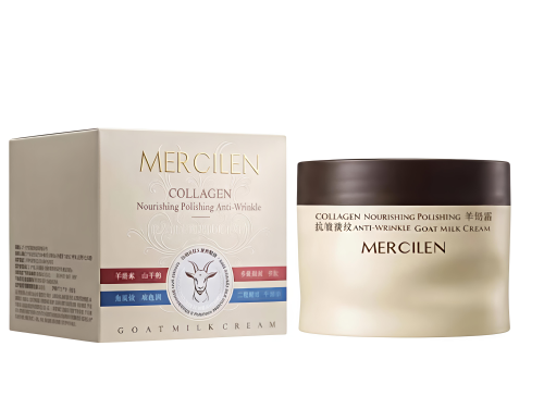 Przejdź do produktu Mercilen Collagen Nourishing Polishing Anti-Wrinkle Goat Milk Cream