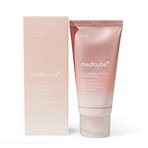 Przejdź do produktu Medicube Collagen Milk Toning Wrapping Mask 75 ML Mleczko Kolagenowe Tonizujące