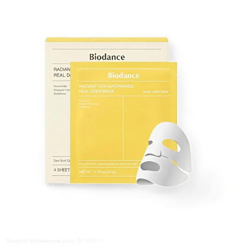 Przejdź do produktu Biodance Radiant Vita Niacinamide Real Deep Mask