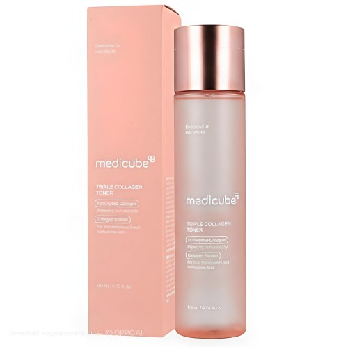 Przejdź do produktu Tonik do twarzy Medicube Triple Collagen Toner kolagenowy 140ml