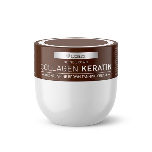 Przejdź do produktu Luxelux Collagen Keratin Shine Brown – Brązujący Krem Kolagenowo-Keratynowy 1000 ml