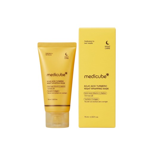 Przejdź do produktu Medicube Kojic Acid Turmeric Night Wrapping Mask 75 ml