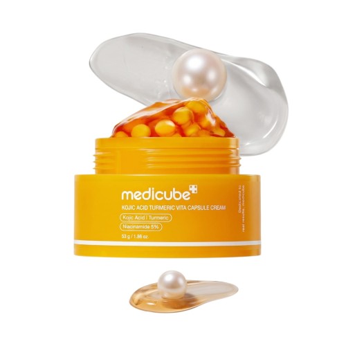 Przejdź do produktu Medicube Kojic Acid Turmeric Vita Capsule Cream 53g