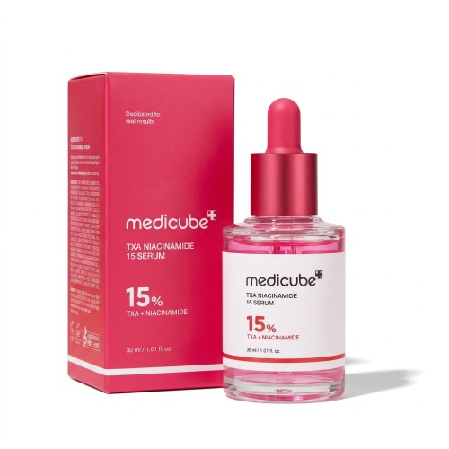 Przejdź do produktu Medicube TXA Niacinamide 15 Serum 30 ml – serum na przebarwienia, plamy potrądzikowe i nierówny koloryt skóry