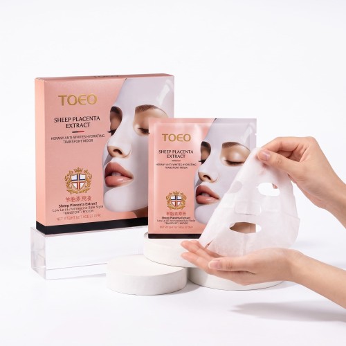 Przejdź do produktu TOEO Sheep Placenta Extract Sheet Mask 10 × 30 g – liftingująca maska w płachcie z ekstraktem z łożyska owczego na zmarszczki, utratę jędrności i przesuszoną skórę