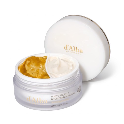 Przejdź do produktu d'Alba White Truffle Double Serum & Cream 70g – Podwójny krem i serum regenerujące