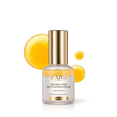 d'Alba White Truffle Double Layer Revitalizing Serum 100ml – dwufazowe serum rewitalizujące z białą truflą i olejami roślinnymi